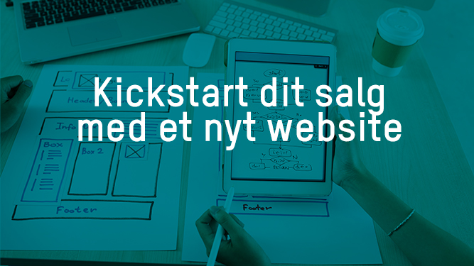 Kickstart dit salg med et nyt website - JJ Kommunikation